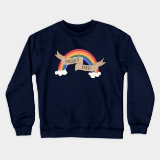 Proud Dad Crewneck Sweatshirt